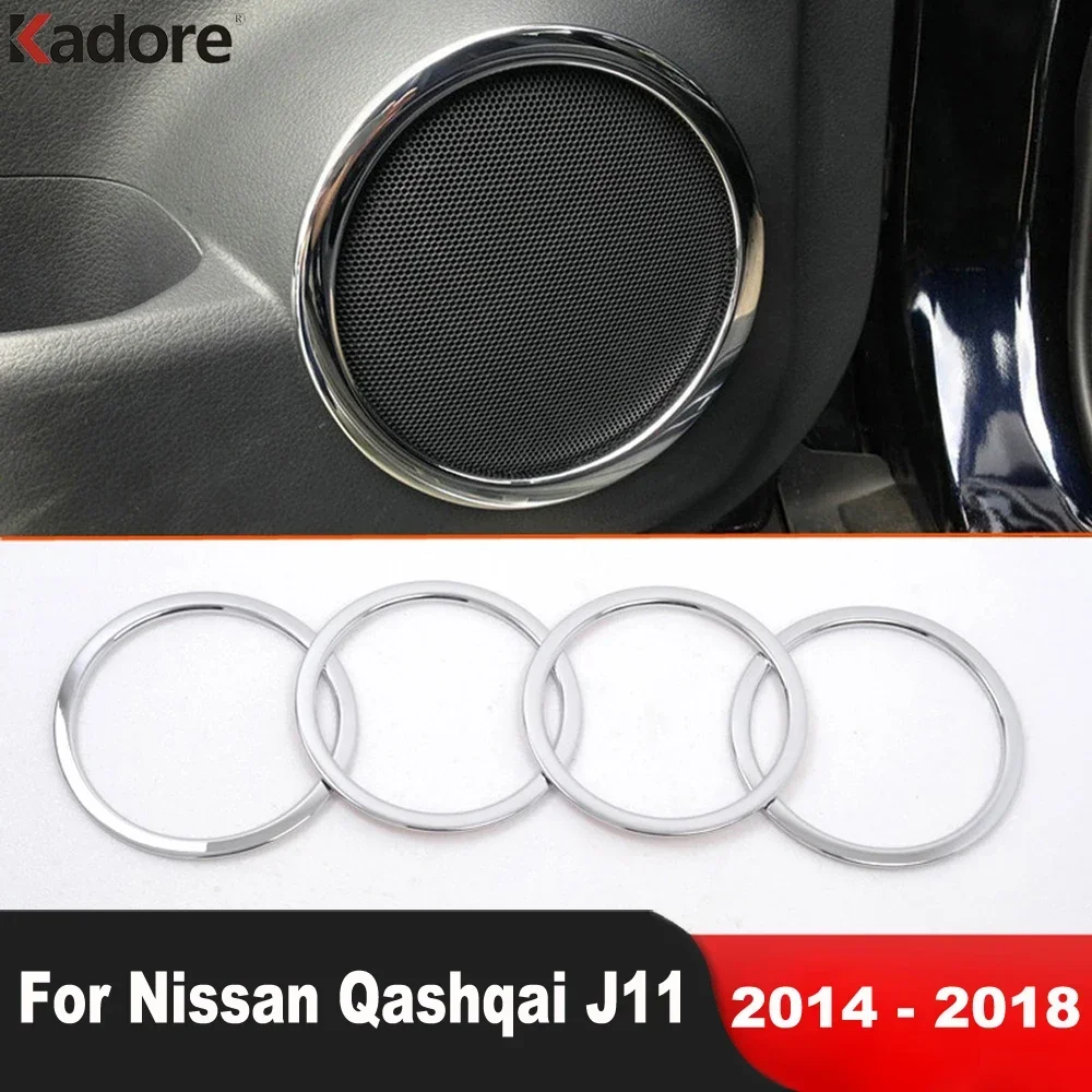 Внутренняя дверь автомобиля, аудиодинамик, накладка для Nissan Qashqai J11 2014 2015 2016 2017 2018, хромированные внутренние молдинги, аксессуары
Внутренняя дверь автомобиля, аудиодинамик, накладка для Nissan Qashqai J11 2014 2015 2016 2017 2018, хромированные внутренние молдинги, аксессуары