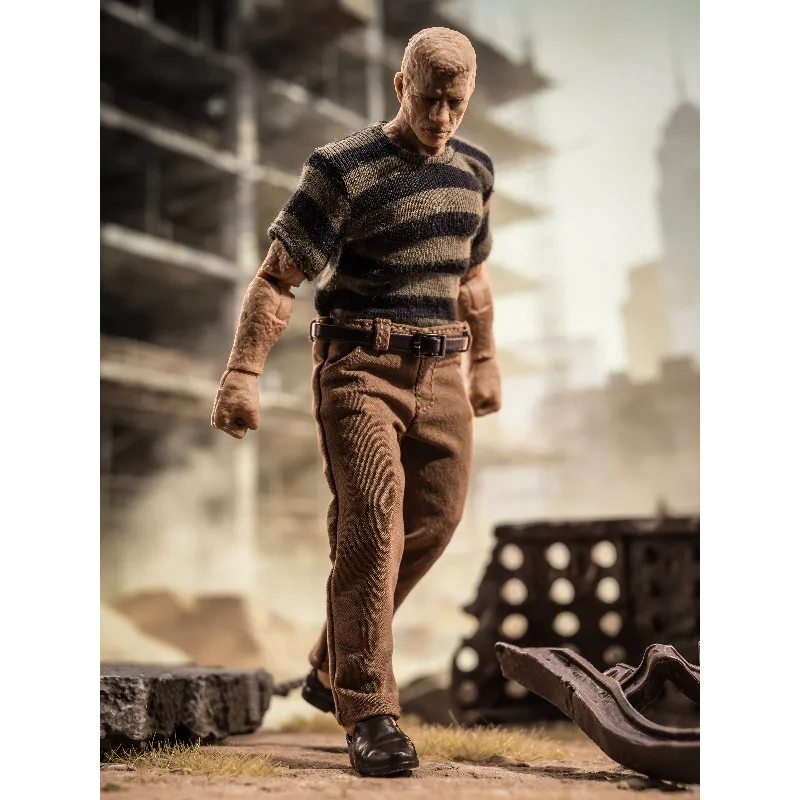 Handmade 1/12 Scale Sand Man T-shirt Pants Belt Shoes Clothesmodel for 6-inch Action Figures Strong Body Decor
Handmade 1/12 Scale Sand Man T-shirt Pants Belt Shoes Clothesmodel for 6-inch Action Figures Strong Body Decor