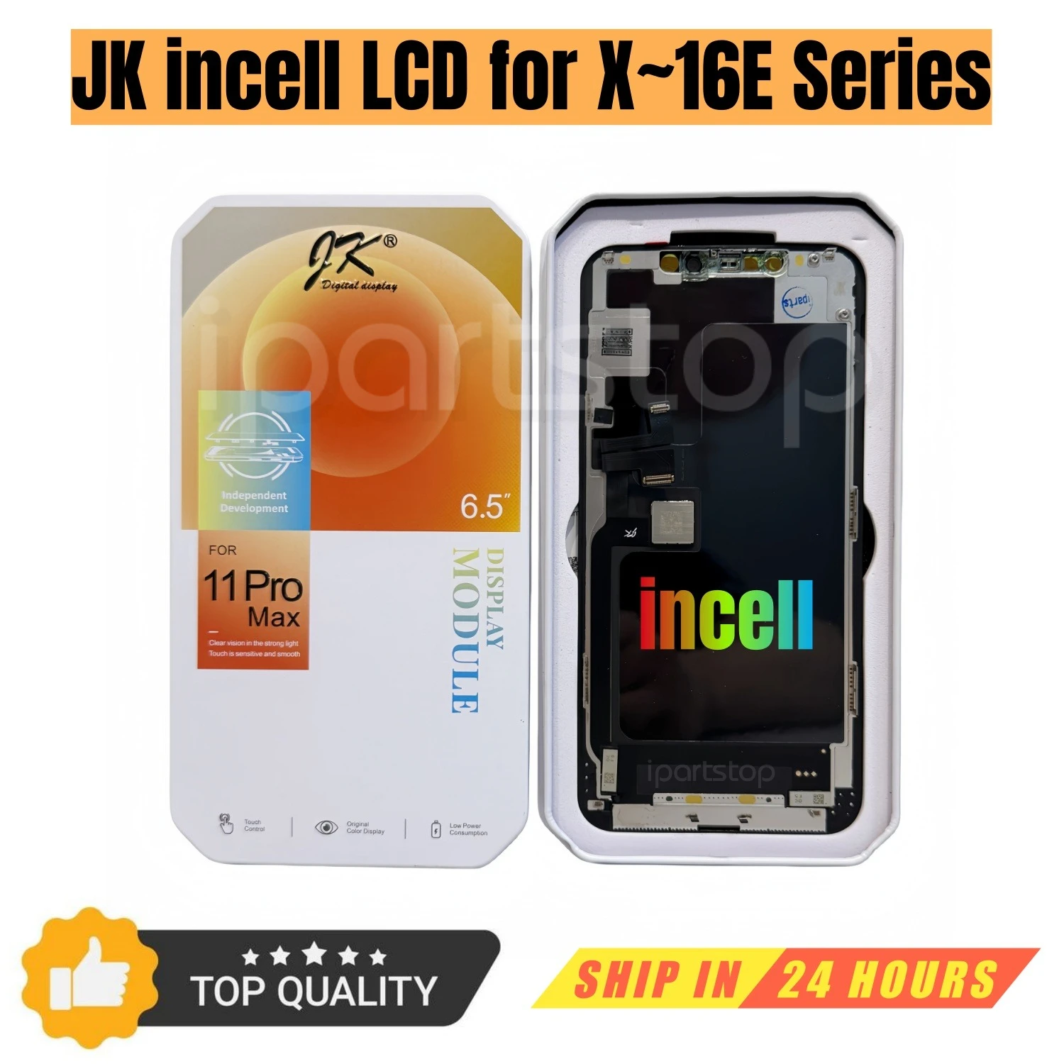 iParts Replacement JK Incell New Display for iPhone X XS XR 11 12 13 14 15 16E 16 Pro Max MINI Full HD LCD Touch Screen Assembly
iParts Replacement JK Incell New Display for iPhone X XS XR 11 12 13 14 15 16E 16 Pro Max MINI Full HD LCD Touch Screen Assembly