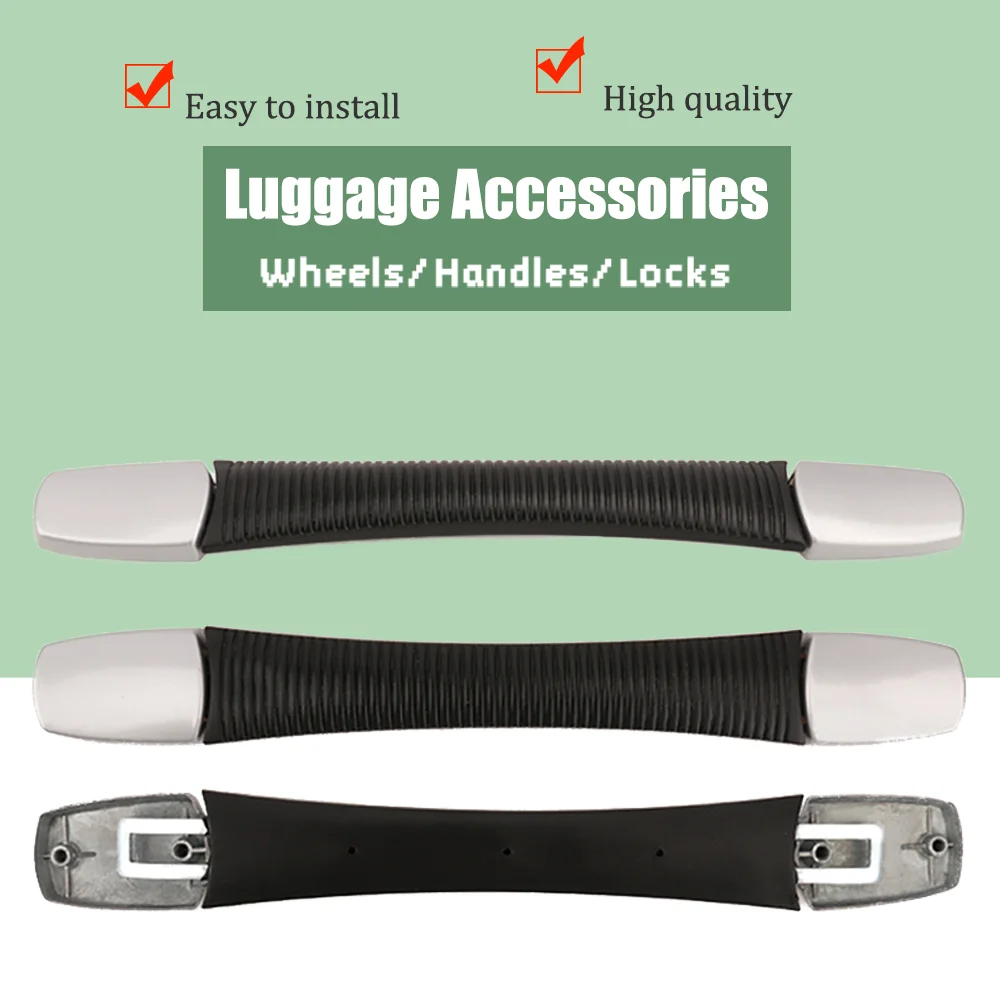 Luggage Handle Comfort Grip Replacement Universal Fit Suitcase Carrying Handle with Soft Rubber Pad Suitcase Handle
Luggage Handle Comfort Grip Replacement Universal Fit Suitcase Carrying Handle with Soft Rubber Pad Suitcase Handle