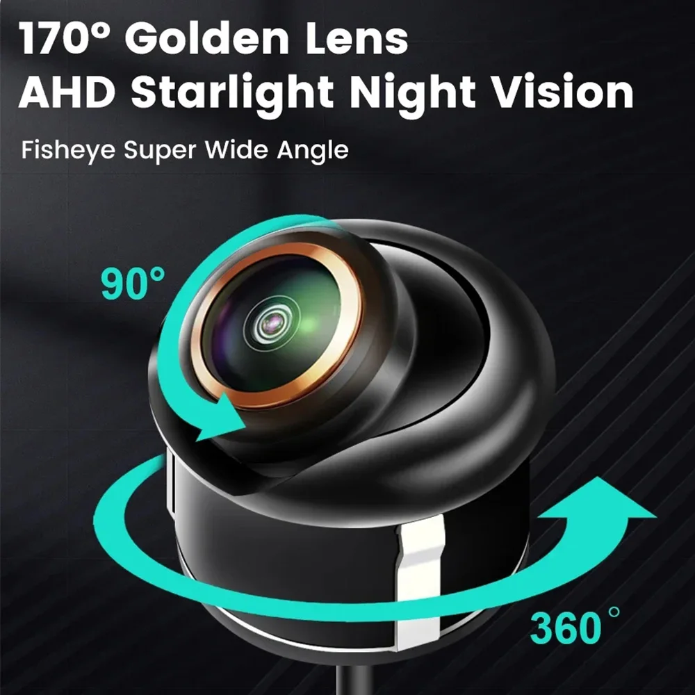 Universal Car Rear View Camera 1080P HD Reversing Image Camera 170° Wide Angle Night Vision Fisheye Len Car Reversing Camera
Universal Car Rear View Camera 1080P HD Reversing Image Camera 170° Wide Angle Night Vision Fisheye Len Car Reversing Camera