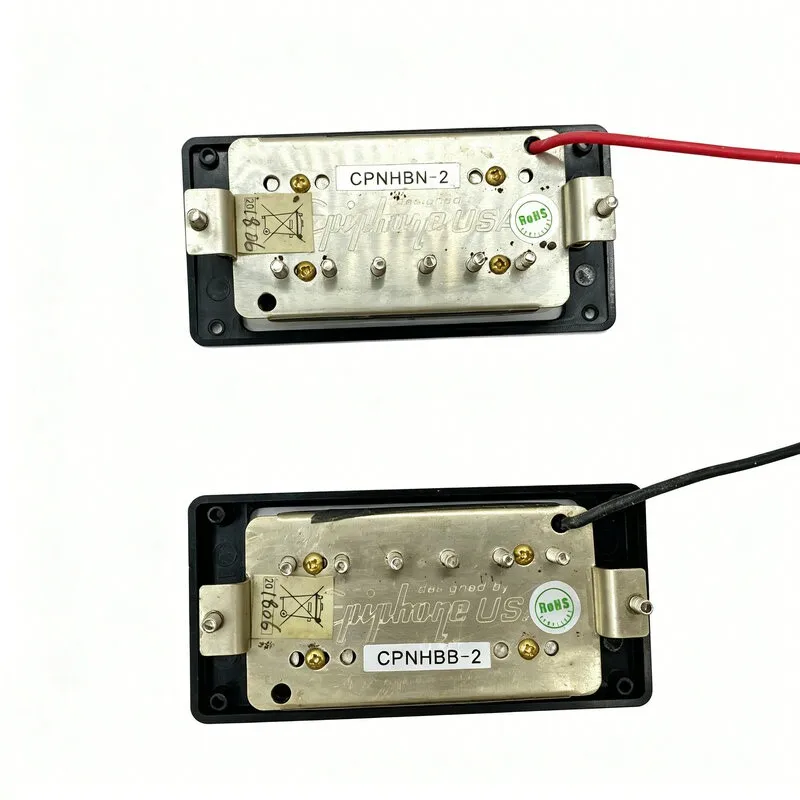 PK013 Modern Ceramic Plus Humbucker Pickup Set High Output Bridge & Neck Unused NOS
PK013 Modern Ceramic Plus Humbucker Pickup Set High Output Bridge & Neck Unused NOS