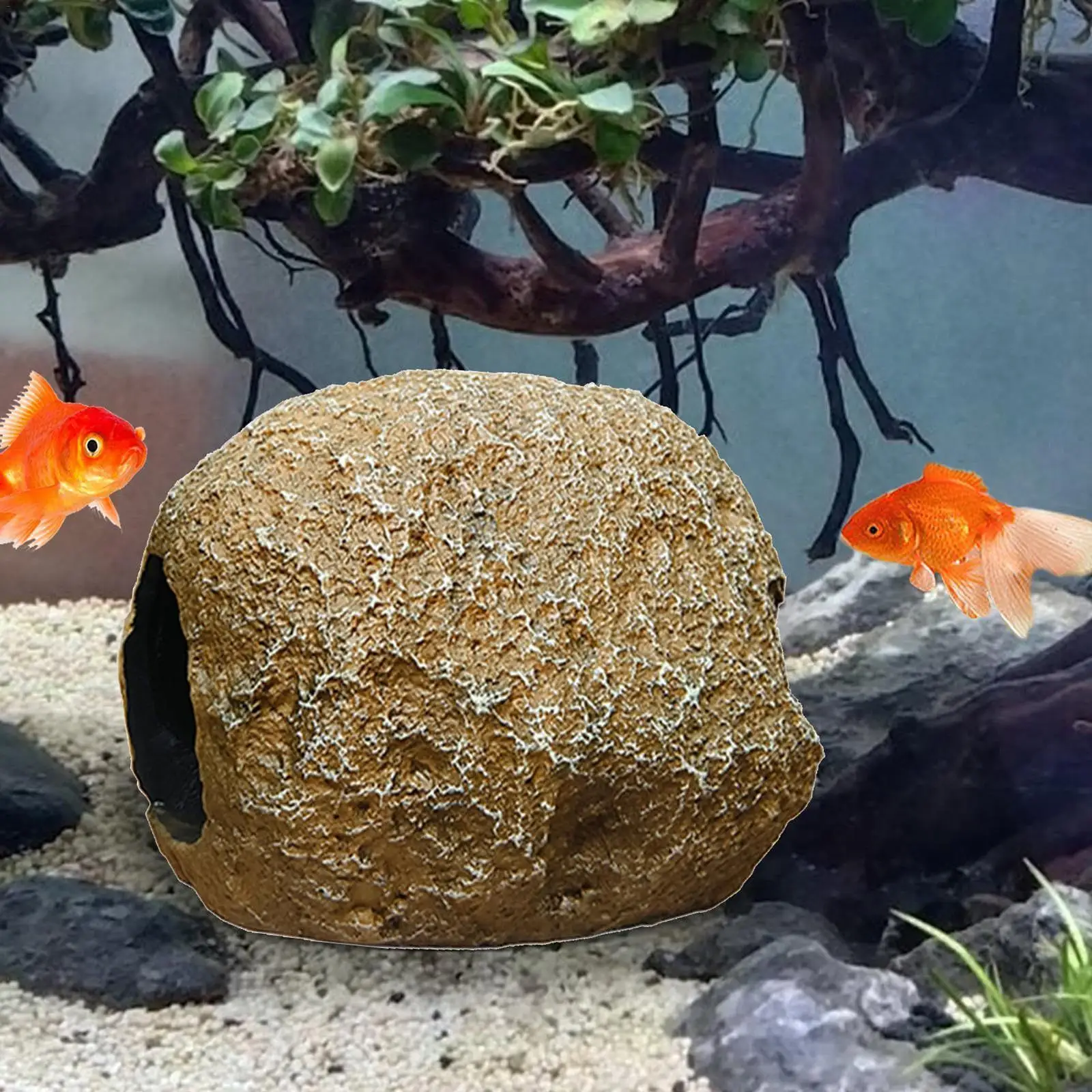 Скрытие для аквариума Rock Rest Искусственная скрытая пещера для стола Fish Tank Home
Скрытие для аквариума Rock Rest Искусственная скрытая пещера для стола Fish Tank Home