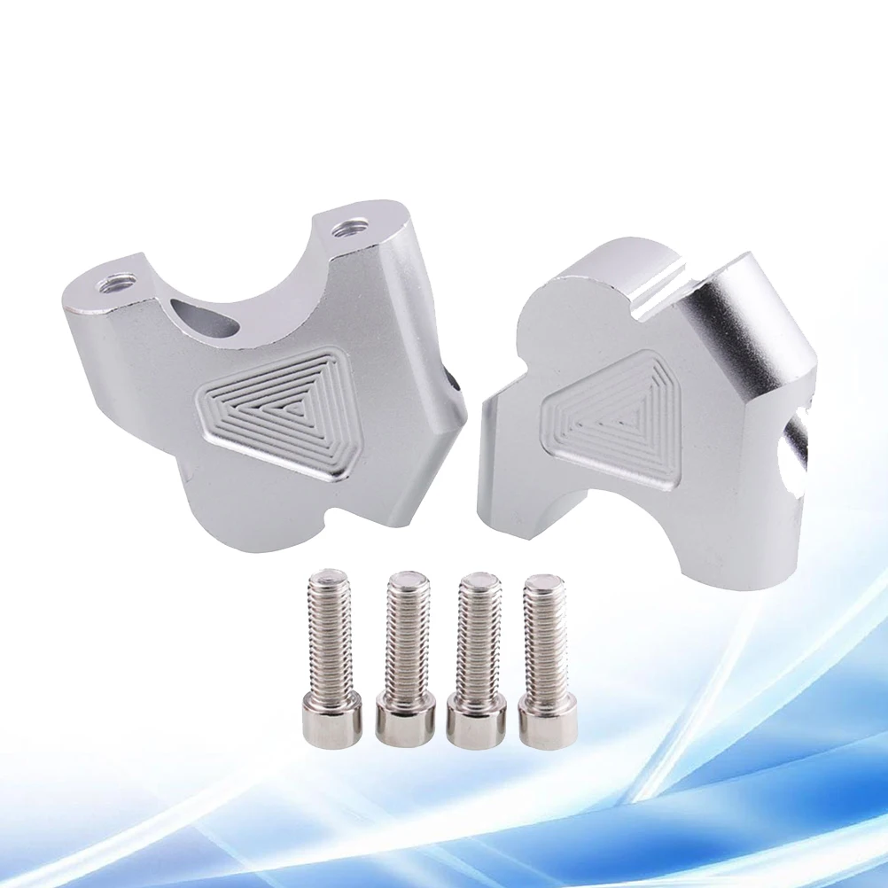 Motorcycle Accessories Handlebar Riser 32mm Pivoting Silver for Handlebars Clamp
Motorcycle Accessories Handlebar Riser 32mm Pivoting Silver for Handlebars Clamp