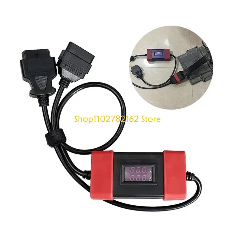 547B 12V to 24V ConverterCar Connector Adapter For Heavy Duty Truck OBD Scanner Cable
547B 12V to 24V ConverterCar Connector Adapter For Heavy Duty Truck OBD Scanner Cable