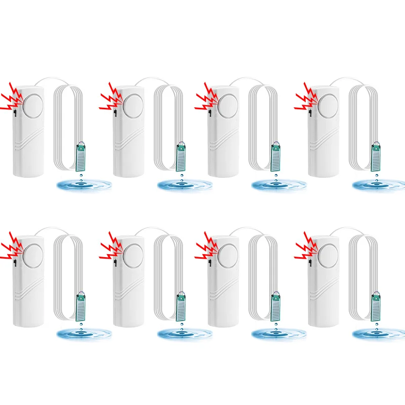 Wireless Water Leak Detector Independent Home Kitchen Overflow Alarm Intelligent Sound Alarm Flood Detector Easy To Install
Wireless Water Leak Detector Independent Home Kitchen Overflow Alarm Intelligent Sound Alarm Flood Detector Easy To Install