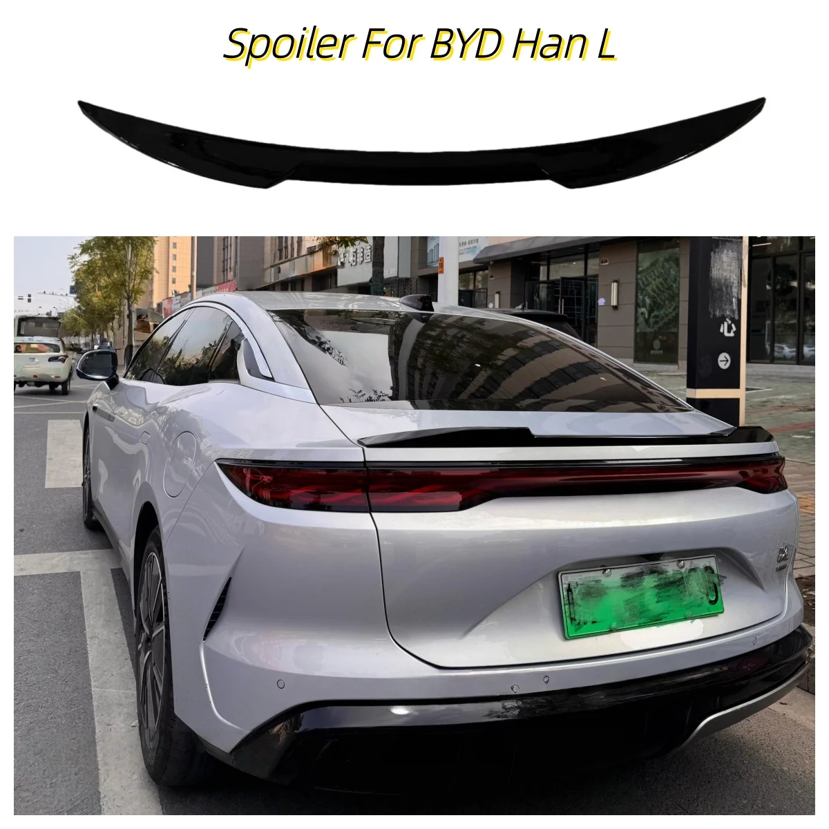 For BYD HAN L High Quality Sports ABS Body Kit Car Rear Trunk Lid Duck Lip Spoiler Wings Carbon Exterior Tuning Accessories Part
For BYD HAN L High Quality Sports ABS Body Kit Car Rear Trunk Lid Duck Lip Spoiler Wings Carbon Exterior Tuning Accessories Part