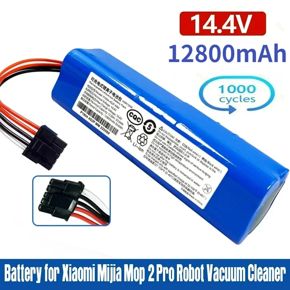 Replacement Battery D099-4S2P For Xiaomi Mi Robot Vacuum-Mop 2 Pro MJSTS1 MJSTP C101 S1-260-4S2P Robot Vacuum Cleaner Battery
Replacement Battery D099-4S2P For Xiaomi Mi Robot Vacuum-Mop 2 Pro MJSTS1 MJSTP C101 S1-260-4S2P Robot Vacuum Cleaner Battery