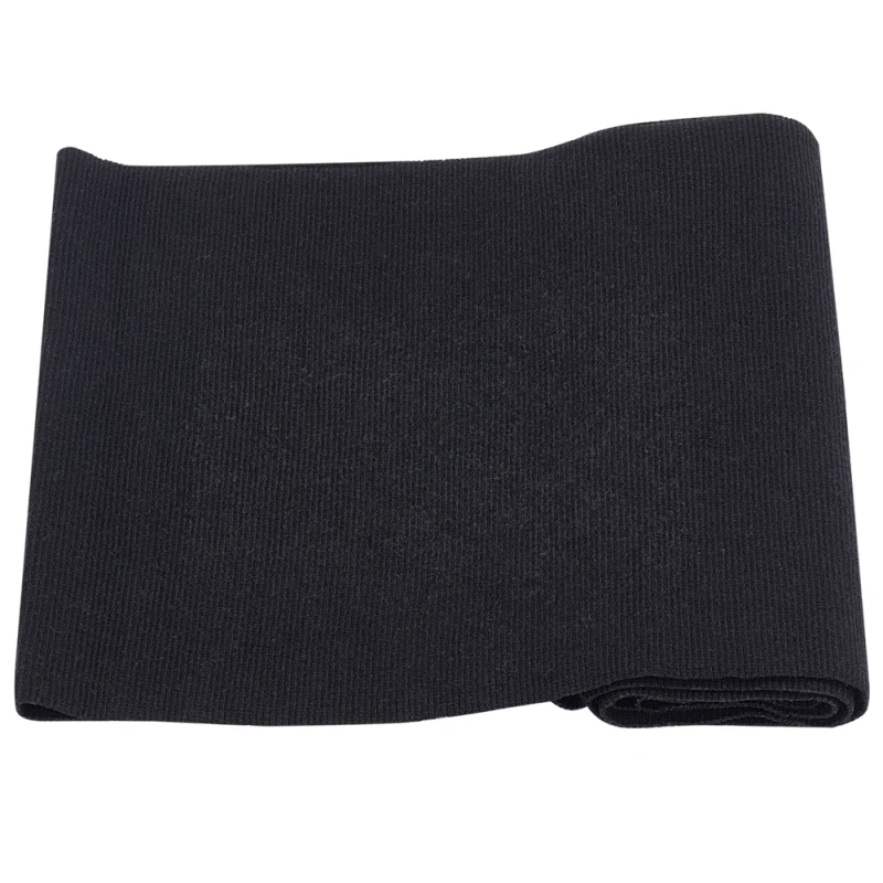 1pc Elastic Fiber Ribbing Fabric for Cuffs Black Rib Knit Fabric for Cuffs and Waistband Neckline Collar Trim Welt Edge
1pc Elastic Fiber Ribbing Fabric for Cuffs Black Rib Knit Fabric for Cuffs and Waistband Neckline Collar Trim Welt Edge