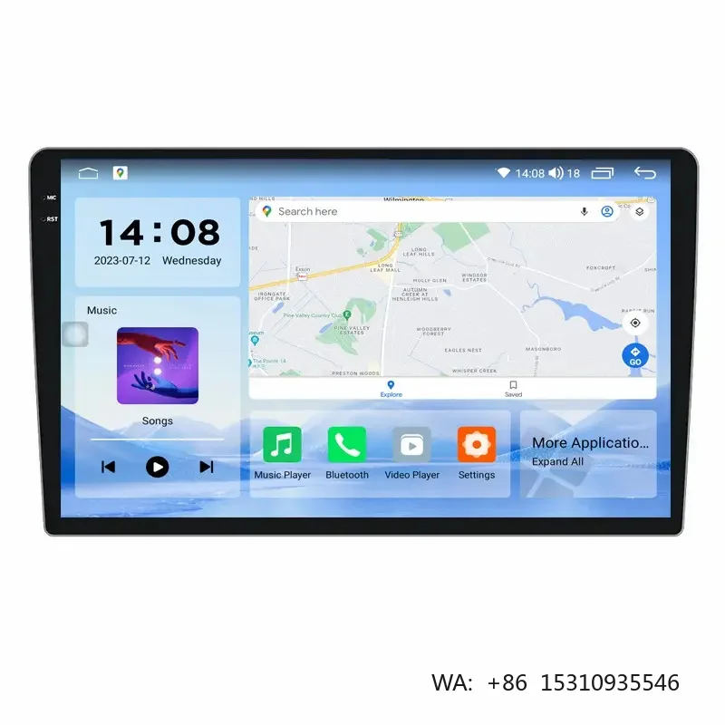 Qualcomm QLED 2din Android 12 8core 6+128GB 360 Camera Car DVD Player Metal Body 9/10inch Universal Carplay Video Auto Radio
Qualcomm QLED 2din Android 12 8core 6+128GB 360 Camera Car DVD Player Metal Body 9/10inch Universal Carplay Video Auto Radio