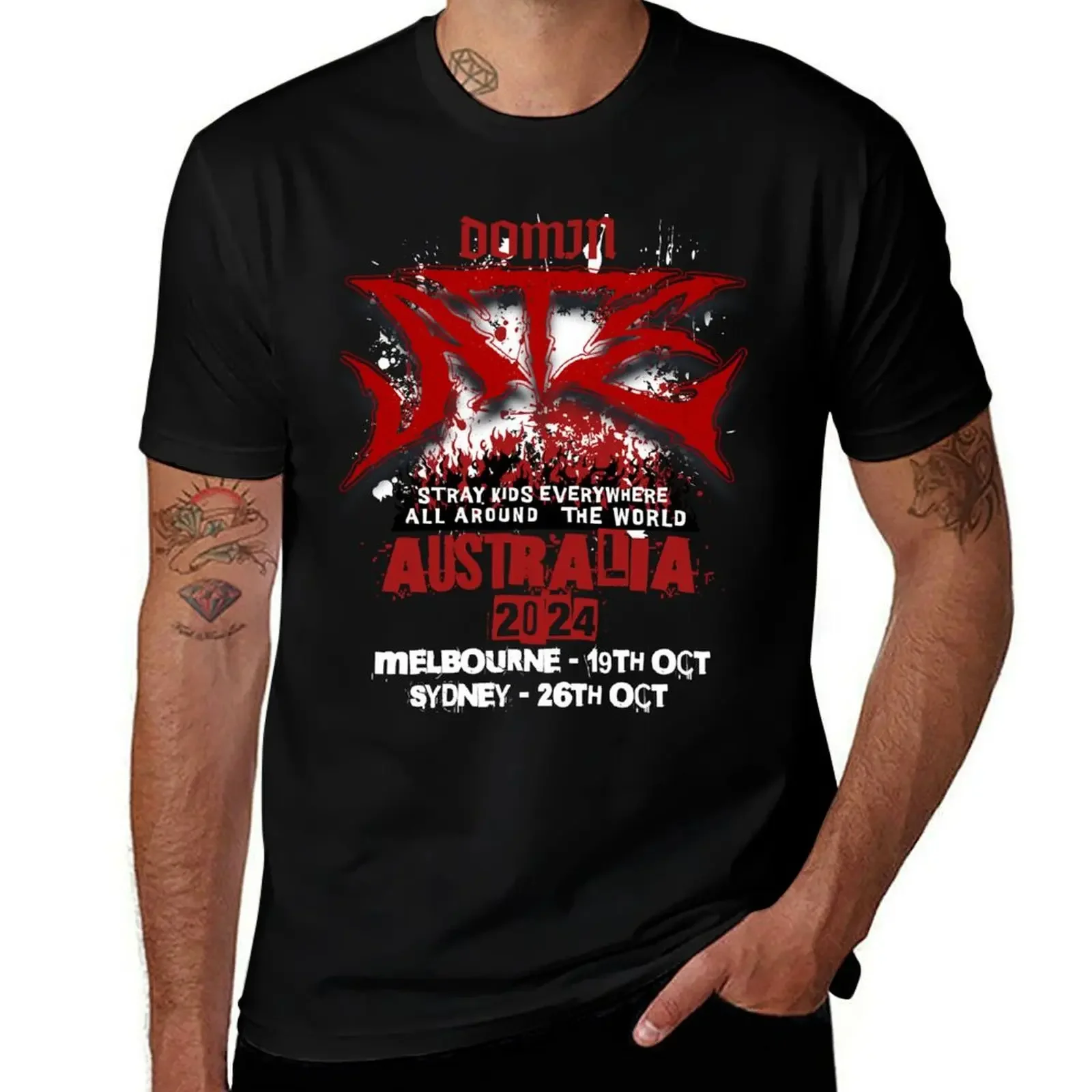 Domin-ATE Tour Australia 2024 dark T-Shirt plain summer tops mens graphic t-shirts anime
Domin-ATE Tour Australia 2024 dark T-Shirt plain summer tops mens graphic t-shirts anime
