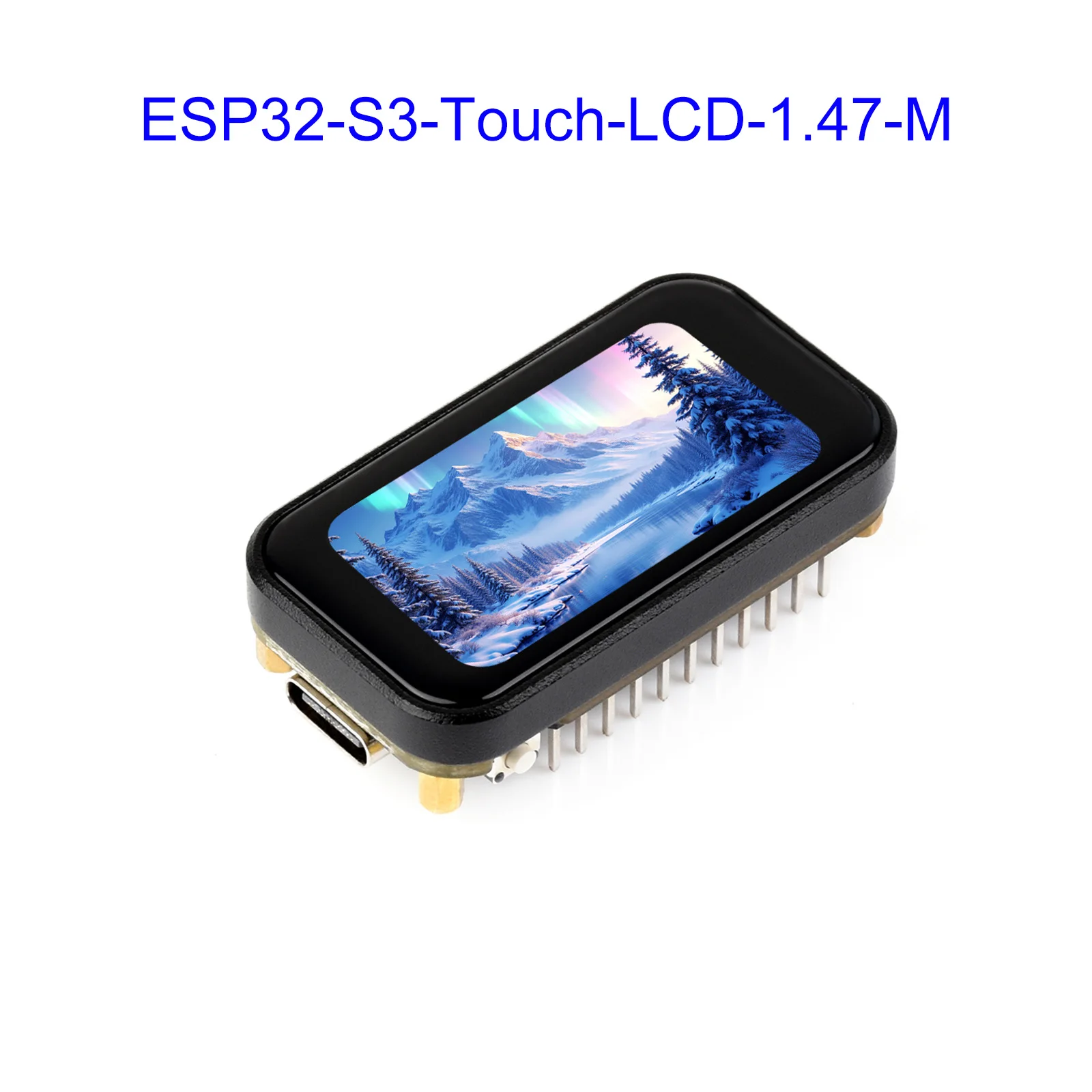 ESP32 ESP32-S3 1.47inch LCD Touch Display Development Board with pre-soldered header 172x320 WiFi BLE 5 LX7 Dual-core Processor
ESP32 ESP32-S3 1.47inch LCD Touch Display Development Board with pre-soldered header 172x320 WiFi BLE 5 LX7 Dual-core Processor