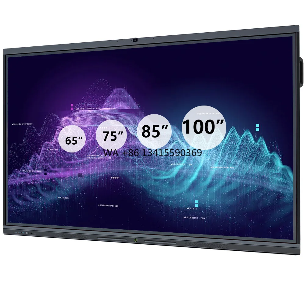 Hot Sale Factory Custom 55 65 75 86 Inch Ultra 4k Hd Touch Screen Projection Digital Whiteboard Interactive Board 
Hot Sale Factory Custom 55 65 75 86 Inch Ultra 4k Hd Touch Screen Projection Digital Whiteboard Interactive Board