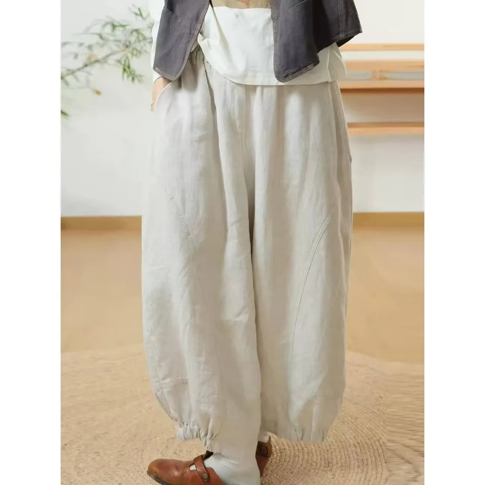 plus Size Women's Casual Pants Spring Summer New Style Slimming Lantern Wide Leg Harem Pants Comfortable Casual Trousers
plus Size Women's Casual Pants Spring Summer New Style Slimming Lantern Wide Leg Harem Pants Comfortable Casual Trousers