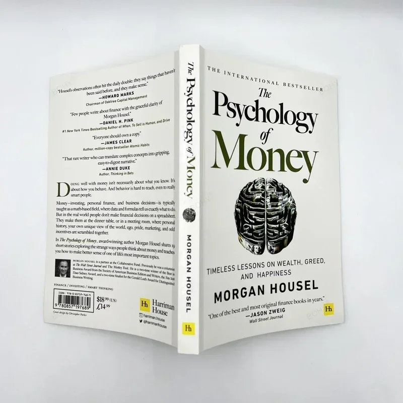 The Psychology of Money——Timeless Lessons on Wealth, Greed, and Happiness Finance Books for Adult
The Psychology of Money——Timeless Lessons on Wealth, Greed, and Happiness Finance Books for Adult