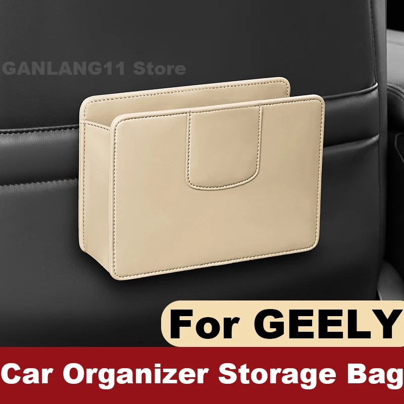 Leather Car Organizer Storage Bag For Geely Coolray EX5 Tugella Emgrand Preface Galaxy e5 Monjaro Auto Trash Can Accessories
Leather Car Organizer Storage Bag For Geely Coolray EX5 Tugella Emgrand Preface Galaxy e5 Monjaro Auto Trash Can Accessories