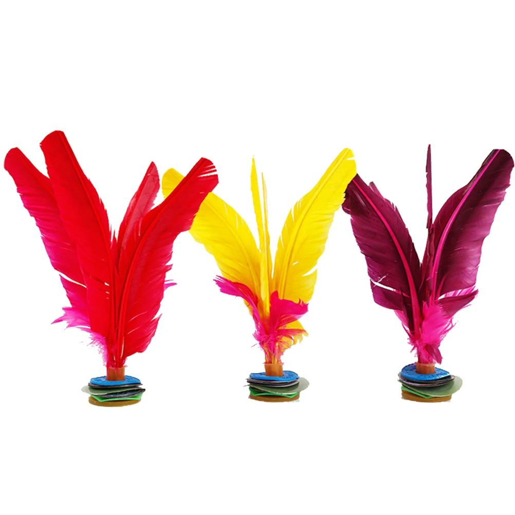 3 Pcs Removable Chicken Shuttlecock Student Cocks Kick Shuttlecocks Toy Kicking Game
3 Pcs Removable Chicken Shuttlecock Student Cocks Kick Shuttlecocks Toy Kicking Game