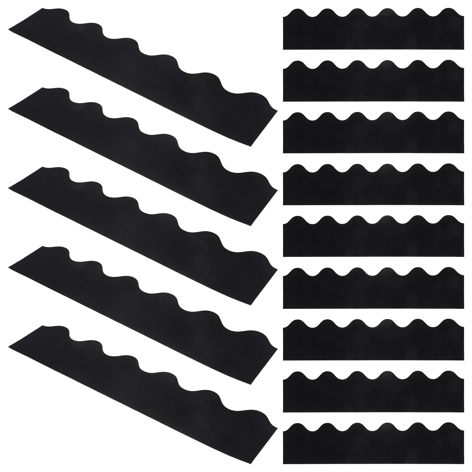 30 Sheets Black Bulletin Board Border Trim Sticker Long Roll Decorative Scalloped Edges for Classroom Blackboard Wall Window
30 Sheets Black Bulletin Board Border Trim Sticker Long Roll Decorative Scalloped Edges for Classroom Blackboard Wall Window