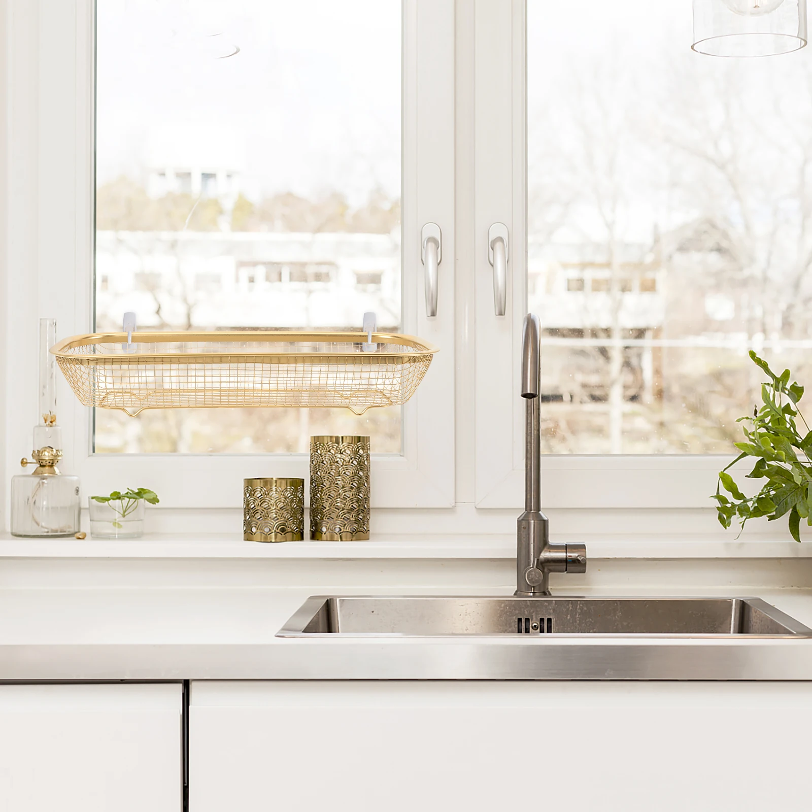 Stainless Steel Chopstick Basket Wear Resistant Kitchen Utensil Holder Multipurpose Flatware Draining Organizer Tableware Rack
Stainless Steel Chopstick Basket Wear Resistant Kitchen Utensil Holder Multipurpose Flatware Draining Organizer Tableware Rack