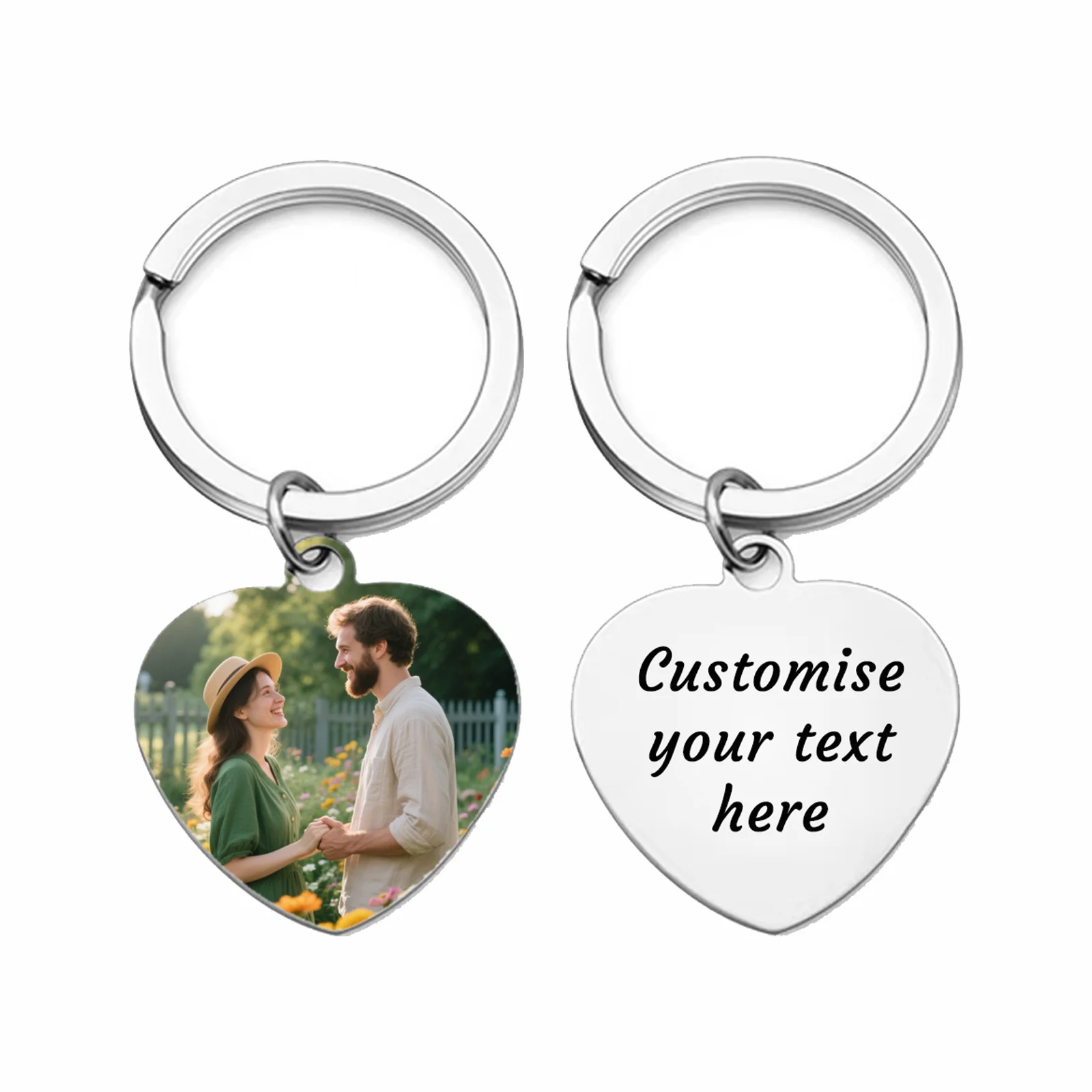 Custom Photo Heart Keychain For Him Her Personalized Couple Keyring Romantic Gift Anniversary Birthday New Years Family Keepsake
Custom Photo Heart Keychain For Him Her Personalized Couple Keyring Romantic Gift Anniversary Birthday New Years Family Keepsake