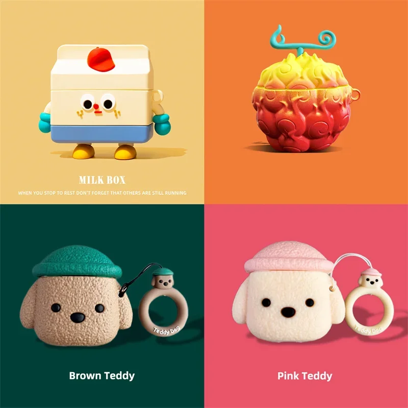For Apple Airpods 4 Milk Box Cute Case Airpods 1 2 3 Pro Food Fruit Earphone case Cute Wireless Charging Headset Cover
For Apple Airpods 4 Milk Box Cute Case Airpods 1 2 3 Pro Food Fruit Earphone case Cute Wireless Charging Headset Cover