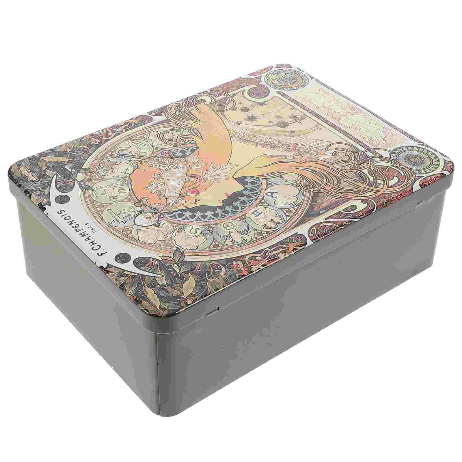 Tin Box Storage Shelves Small Tins with Lids Jewelry Case Tinplate Can Containers Wedding Candy Sweets Holder
Tin Box Storage Shelves Small Tins with Lids Jewelry Case Tinplate Can Containers Wedding Candy Sweets Holder