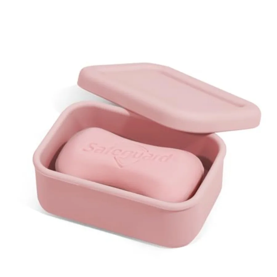 Leak Proof Silicone Travel Soap Case with Draining Tray - Bar Soap Holder for Travel, Gym and Camping - Mess-Free Portable Soap
Leak Proof Silicone Travel Soap Case with Draining Tray - Bar Soap Holder for Travel, Gym and Camping - Mess-Free Portable Soap