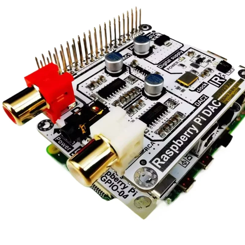 Volumio Moode Raspberry Pi ЦАП Raspberry Pi 4B HIFI Двойной декодер ЦАП I2S
Volumio Moode Raspberry Pi ЦАП Raspberry Pi 4B HIFI Двойной декодер ЦАП I2S