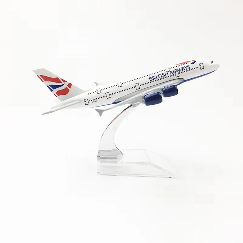 16CM Airplane British Airways Airbus A380 Aircraft Diecast Metal Plane Model Toy Gift Collectible
16CM Airplane British Airways Airbus A380 Aircraft Diecast Metal Plane Model Toy Gift Collectible