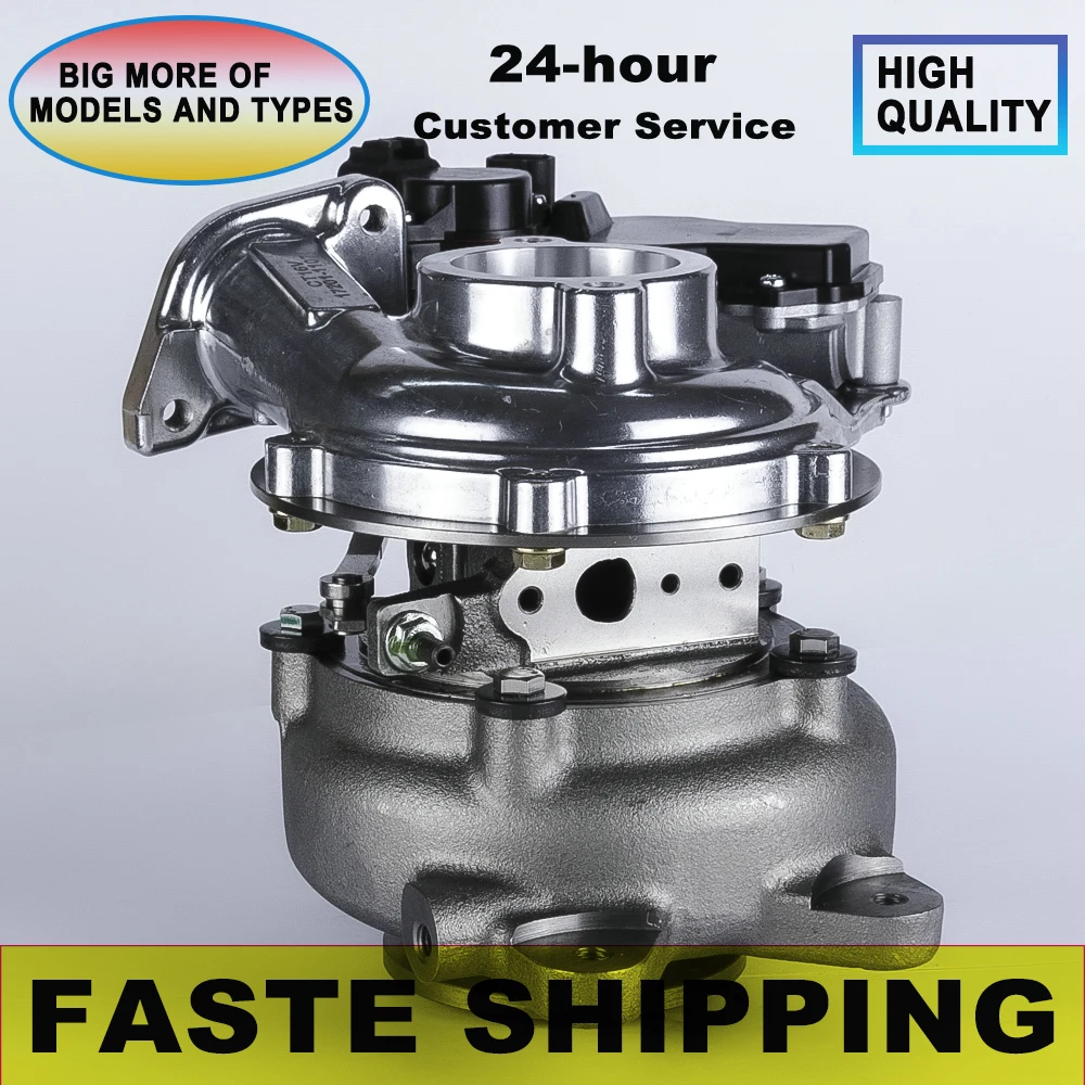 CAR NEW Complete Turbocharger CT16V Balanced Full Turbo for Toyota Hilux Innova Fortuner 2.4L 2GD-FTV Complete Turbine 17201-110
CAR NEW Complete Turbocharger CT16V Balanced Full Turbo for Toyota Hilux Innova Fortuner 2.4L 2GD-FTV Complete Turbine 17201-110