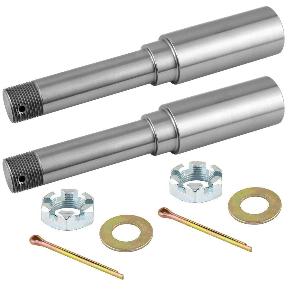 Round BT8 Trailer Spindle 1.5" Round Shank with Threaded End For 2,000 Ibs Cargo Boat Trailer Axle Spindle
Round BT8 Trailer Spindle 1.5" Round Shank with Threaded End For 2,000 Ibs Cargo Boat Trailer Axle Spindle