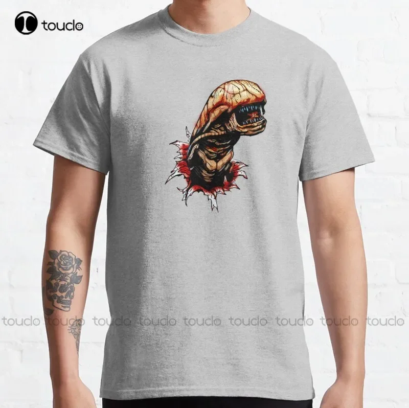 Новая классическая футболка Chestburster Aliens Bill Paxton, мужские повседневные рубашки, хлопковая футболка S-5Xl
Новая классическая футболка Chestburster Aliens Bill Paxton, мужские повседневные рубашки, хлопковая футболка S-5Xl