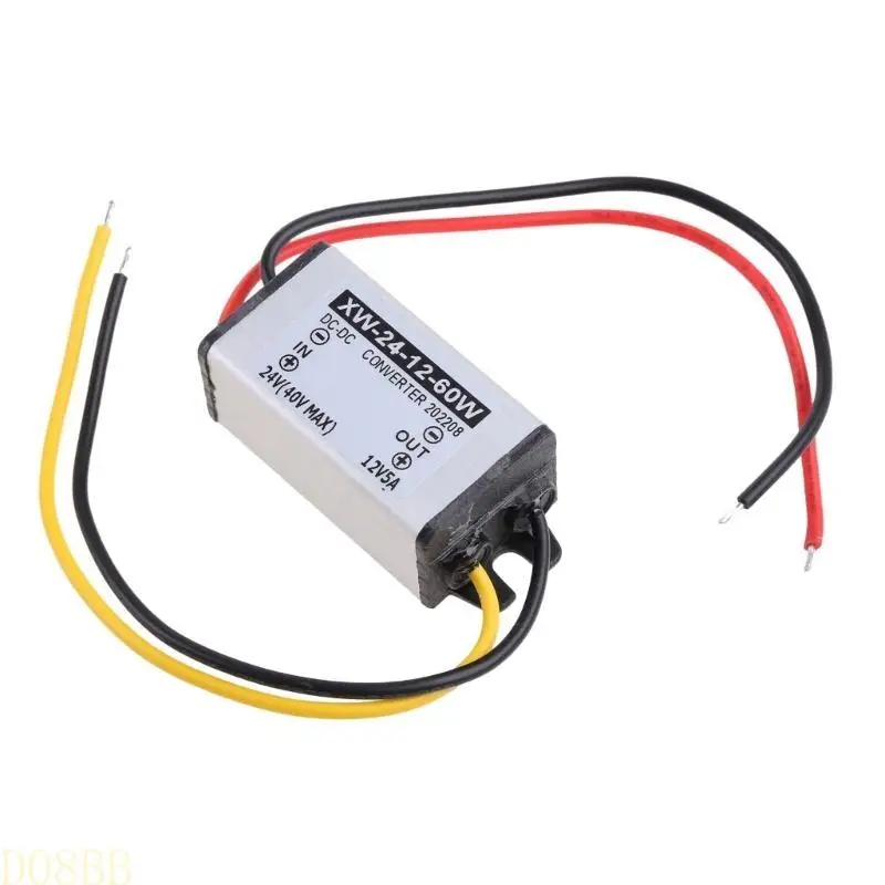 D08B New Waterproof Car Truck for DC 24V To for DC 12V 5A 60W Power Converter Supply
D08B New Waterproof Car Truck for DC 24V To for DC 12V 5A 60W Power Converter Supply