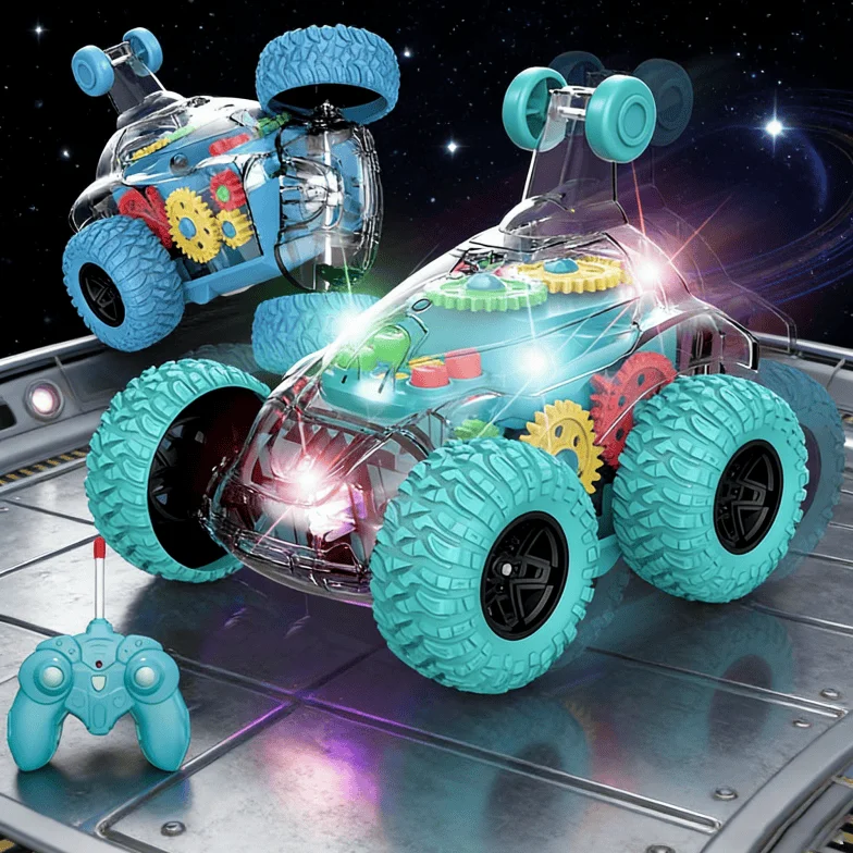 Flip Stunt Dump Truck 360° Rotation Double Sided Off Road Vehicle Electric Drift Car with Lights Anti Collision Gift for Kids
Flip Stunt Dump Truck 360° Rotation Double Sided Off Road Vehicle Electric Drift Car with Lights Anti Collision Gift for Kids