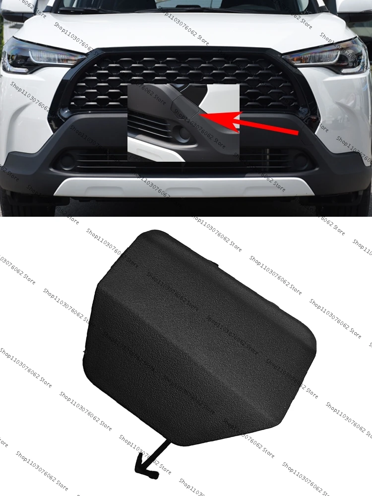 For Toyota Corolla Cross 2022 2023 Front Bumper Tow Hook Cover Lid Trailer Hauling Eye Cap 531280A060
For Toyota Corolla Cross 2022 2023 Front Bumper Tow Hook Cover Lid Trailer Hauling Eye Cap 531280A060