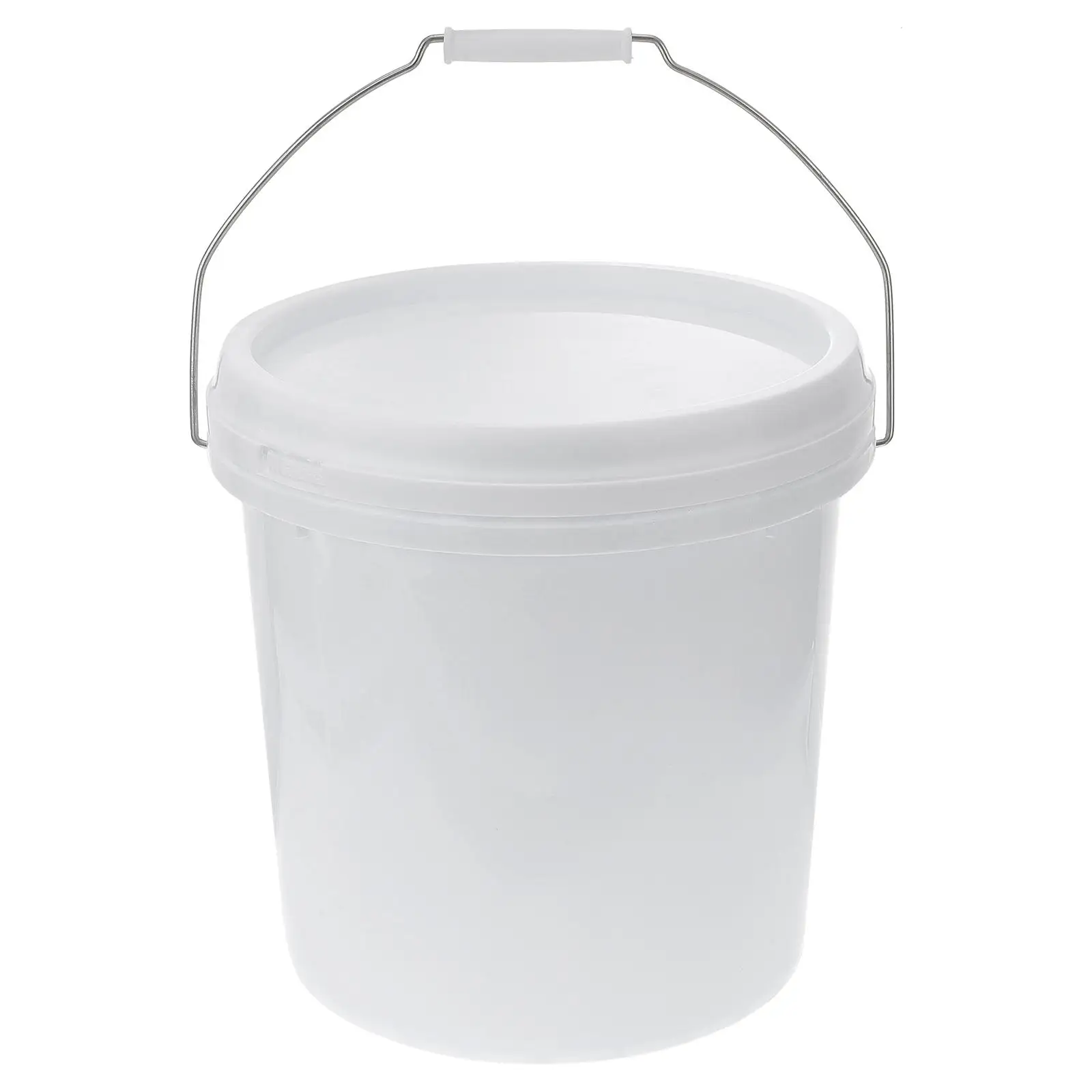 Plastic Bucket White Press Lid Sealed Barrel Durable Portable Plastic Bucket Portable Pail Round Large Capacity Household Use
Plastic Bucket White Press Lid Sealed Barrel Durable Portable Plastic Bucket Portable Pail Round Large Capacity Household Use