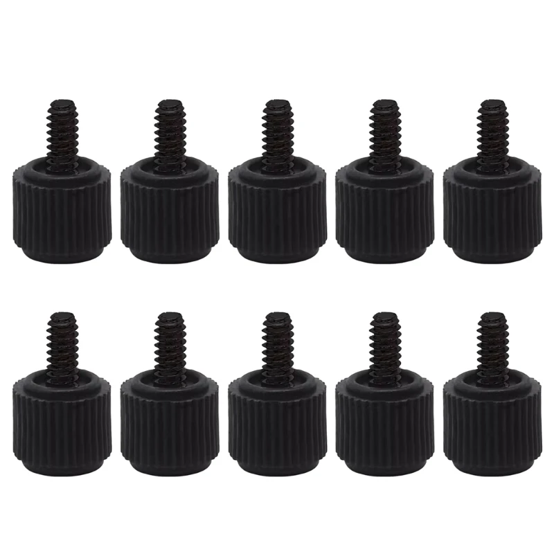 652F Convenient Hand Tightened Screws for Fast Computer Case Side Panel Access 6#32