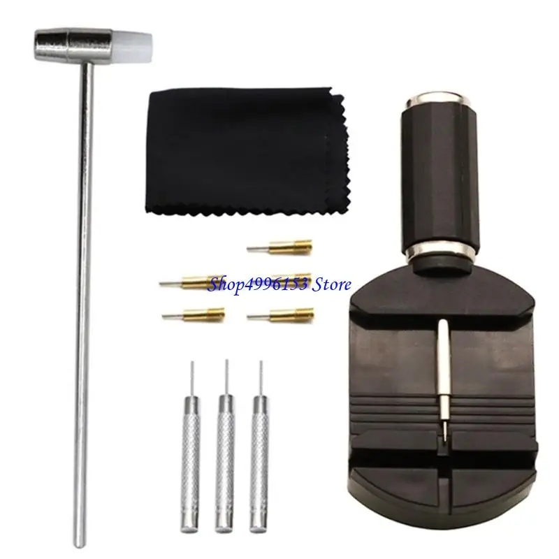 Q0KE Multifunctional Watch Strap Maintenance Set Includes 11 Tool Accessory for Band Resizing Pin Extraction Polishing
Q0KE Multifunctional Watch Strap Maintenance Set Includes 11 Tool Accessory for Band Resizing Pin Extraction Polishing