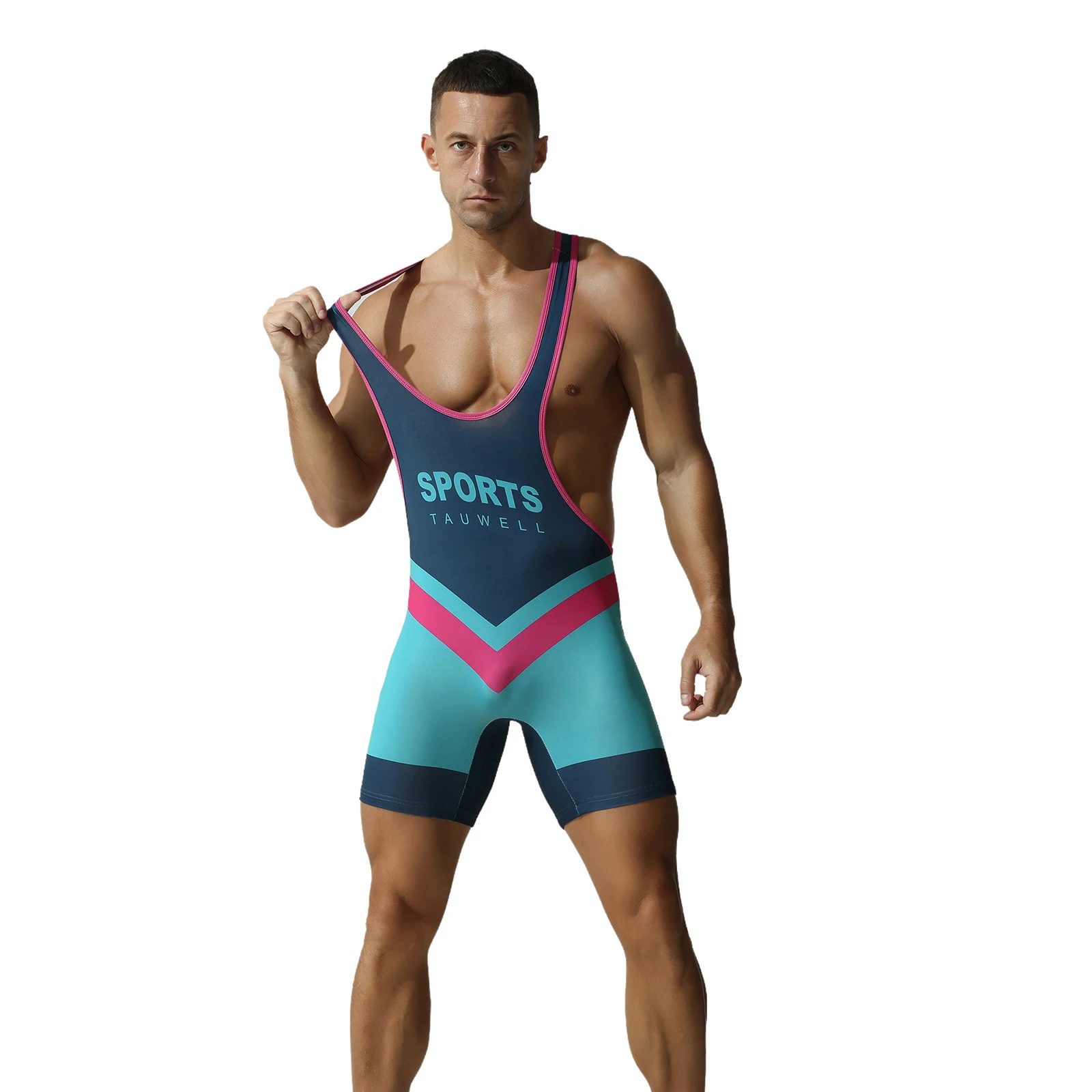 Мужские борцовские майки для бокса, загара, спортивный боди без рукавов, эластичные комбинезоны для борьбы с открытой спиной, бодибилдинга и тренировок
Мужские борцовские майки для бокса, загара, спортивный боди без рукавов, эластичные комбинезоны для борьбы с открытой спиной, бодибилдинга и тренировок