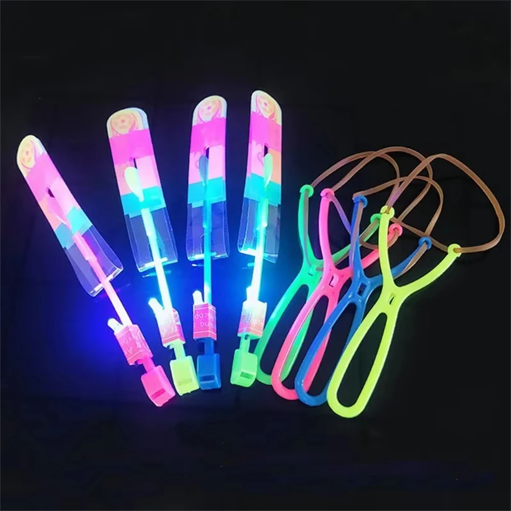 6/10pcs Catapult Slingshot Glowing Arrows LED Lights Flashing Dragonfly Glowing Children's Party Toys Gifts Illuminate The Sky
6/10pcs Catapult Slingshot Glowing Arrows LED Lights Flashing Dragonfly Glowing Children's Party Toys Gifts Illuminate The Sky