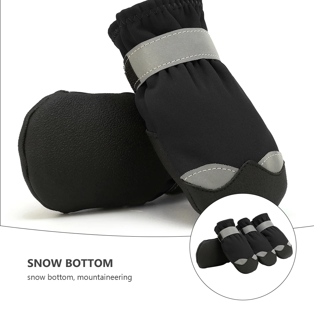 Waterproof Dog Boots Non Slip Soles Nylon Paws Anti Collision Frosting Bright Reflective Outsoles Snow Bottom
Waterproof Dog Boots Non Slip Soles Nylon Paws Anti Collision Frosting Bright Reflective Outsoles Snow Bottom
