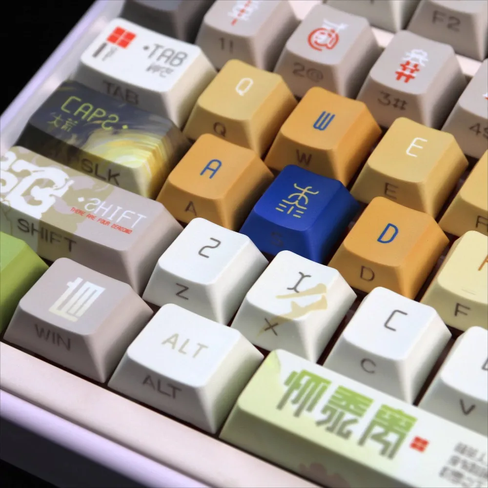 2D anime keycaps Cherry/MOA height personalized keycaps suitable for HI75 61 84 96 98 99 104 F87 and other wireless keyboards
2D anime keycaps Cherry/MOA height personalized keycaps suitable for HI75 61 84 96 98 99 104 F87 and other wireless keyboards