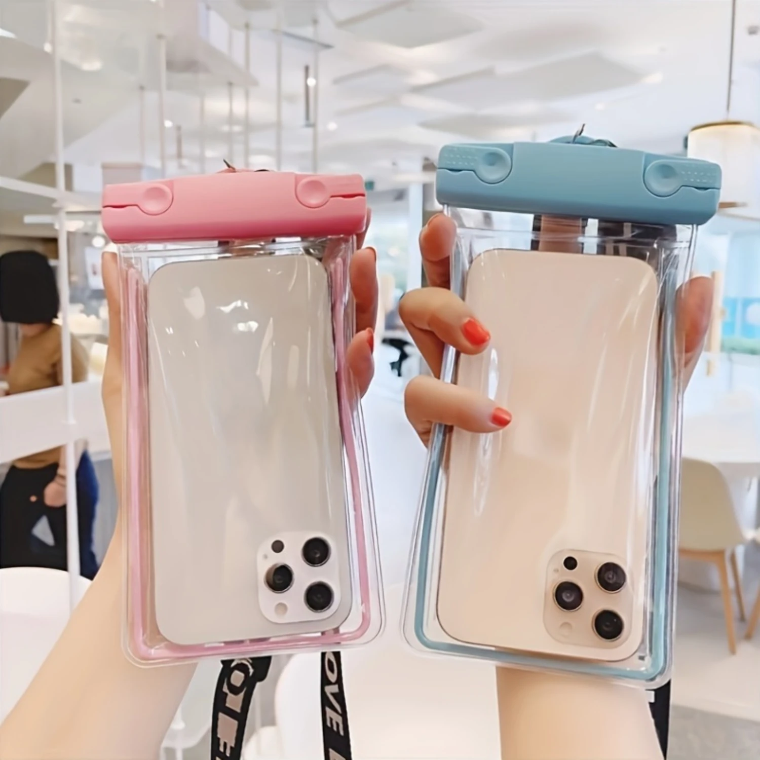 Waterproof Phone Pouch, Universal Beach Phone Bag for 14,13,12, , and More, Durable Waterproof Case for Swimming and Rainy Seas
Waterproof Phone Pouch, Universal Beach Phone Bag for 14,13,12, , and More, Durable Waterproof Case for Swimming and Rainy Seas