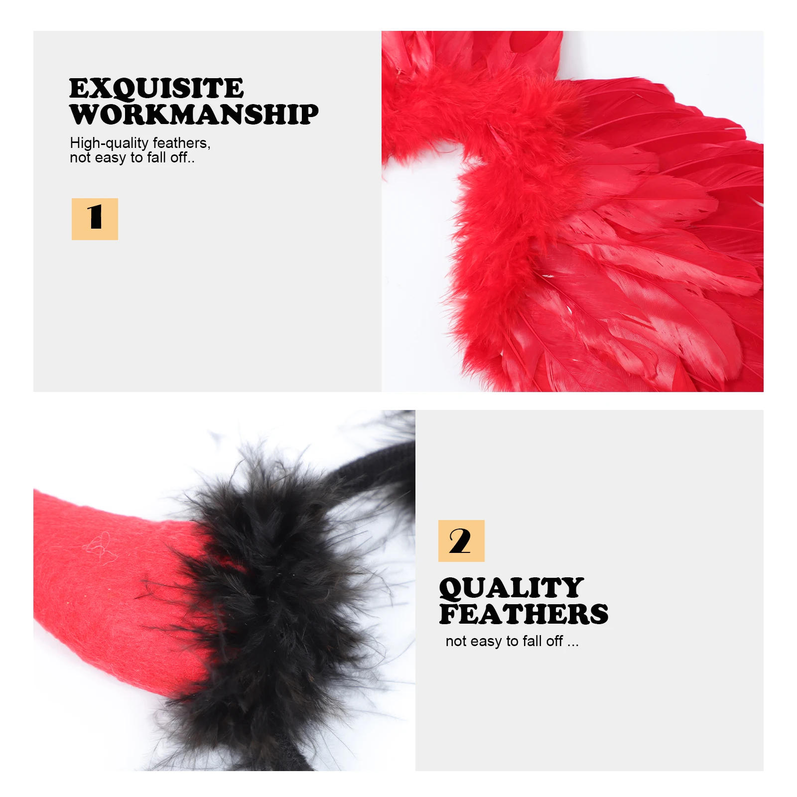 Red Wings Costume s Halloween Props Small Wing Accessories Cosplay Suit Stage Role Play
Red Wings Costume s Halloween Props Small Wing Accessories Cosplay Suit Stage Role Play