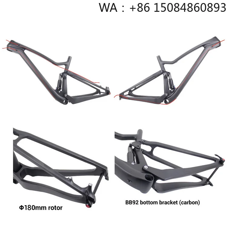 LCFS904 29er XC Full Suspension Frame, carbon fiber material, high modulus structure, bicycle parts tire accessories, premium al
LCFS904 29er XC Full Suspension Frame, carbon fiber material, high modulus structure, bicycle parts tire accessories, premium al