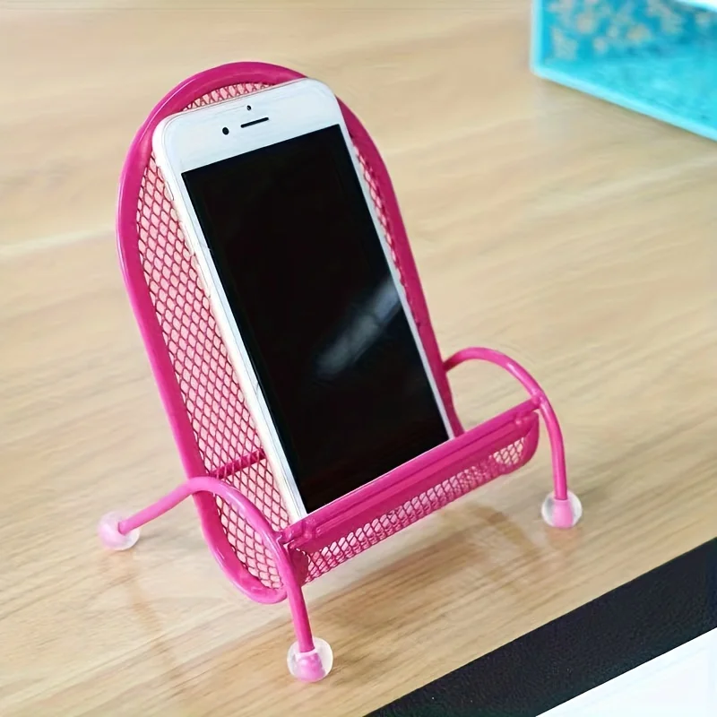 1pc Metal Phone Stand with Heavy-Duty Base - Adjustable Height, Ergonomic Design for Bed & Desk, Secure Grip, phone stand holder
1pc Metal Phone Stand with Heavy-Duty Base - Adjustable Height, Ergonomic Design for Bed & Desk, Secure Grip, phone stand holder