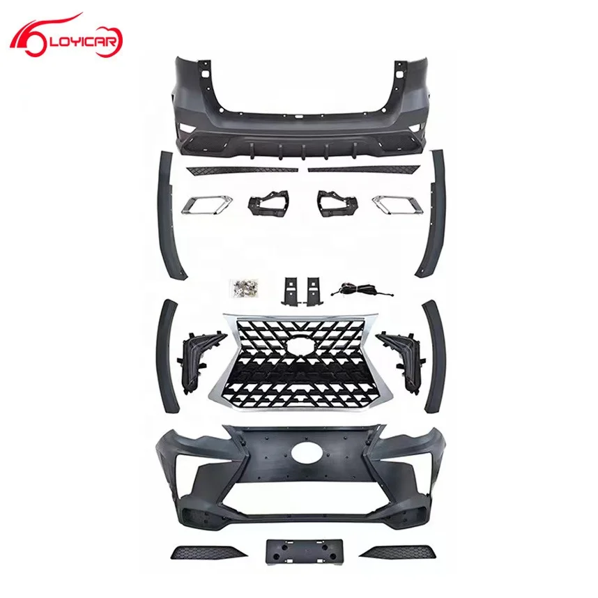 Factory Wholesale Car Modified Body Kit for Fortuner 2016-2020 Body Set Includes Front Rear Bumper Guard Bumper Light
Factory Wholesale Car Modified Body Kit for Fortuner 2016-2020 Body Set Includes Front Rear Bumper Guard Bumper Light