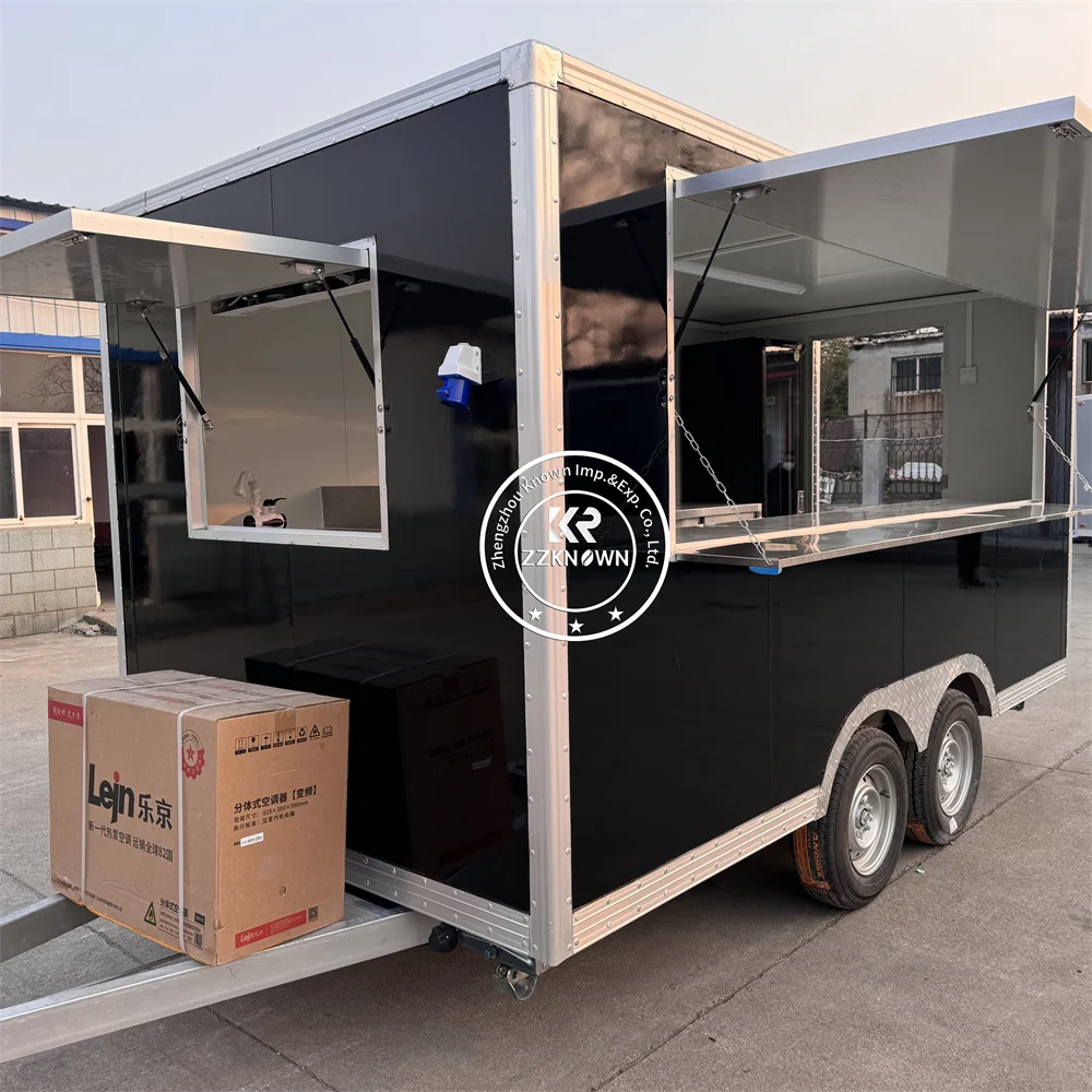 2025 Catering Trailer Hot Dog Food Trailer Mobile Restaurant Concession Trailer Food Truck With Full Kitchen
2025 Catering Trailer Hot Dog Food Trailer Mobile Restaurant Concession Trailer Food Truck With Full Kitchen
