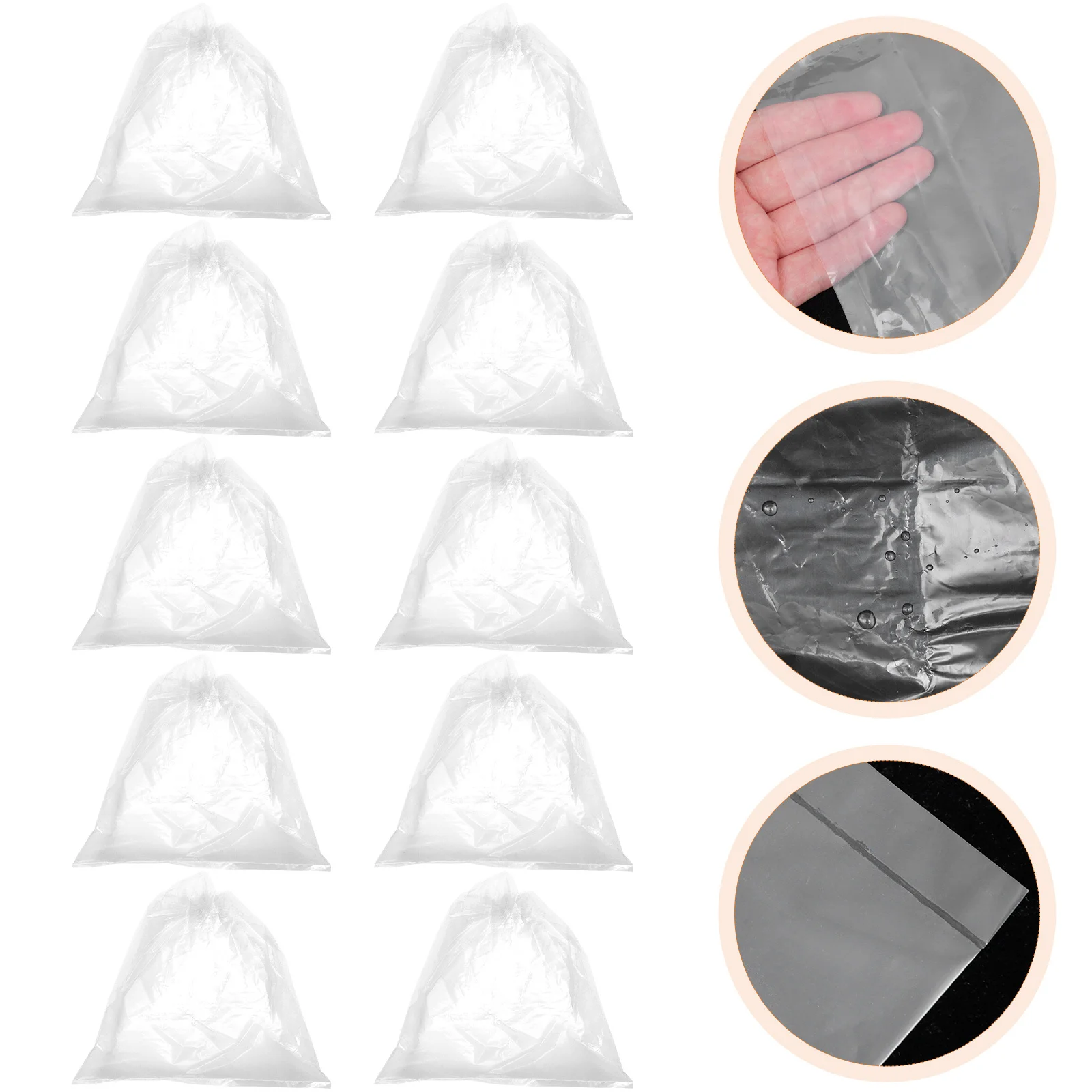 10Pcs Transparent Furniture Cover Thickened Dustproof Plastic Wrapping Bag for Household Moving Home Appliance Protection
10Pcs Transparent Furniture Cover Thickened Dustproof Plastic Wrapping Bag for Household Moving Home Appliance Protection