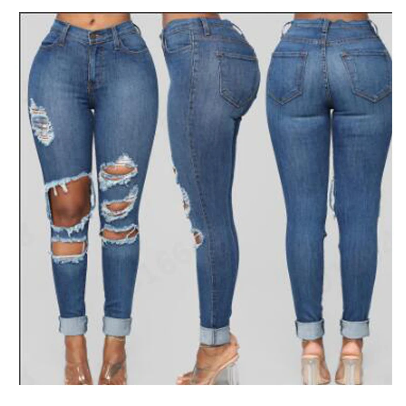 Spring and summer women's slim roll edge more holes tight pants small feet slim temperament foe sexy women
Spring and summer women's slim roll edge more holes tight pants small feet slim temperament foe sexy women